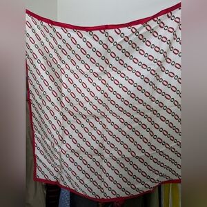 Chain Luxury Patterned Silk Scarf